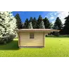 Casetta da giardino SALLY 3x3, 40mm, lato sinistro