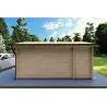Casa in legno da giardino ALEXIA 4.5x3, 40mm, retro