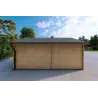 Garage di legno 30 m², 40mm, lato sinistro