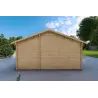 Garage di legno 30 m², 40mm, retro
