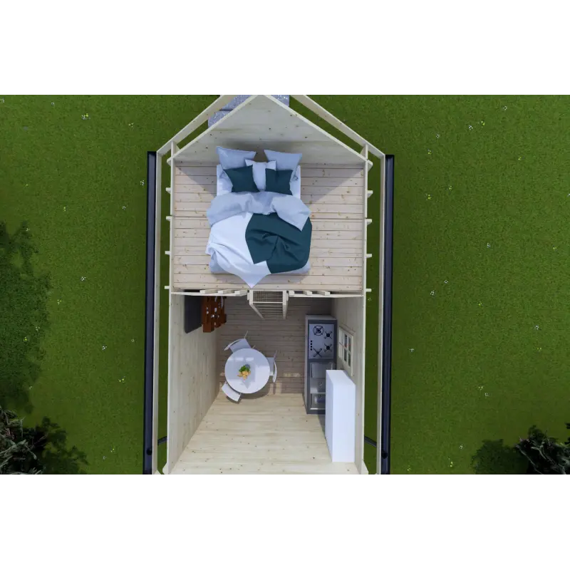 Casetta da giardino 4.5x3 LALLA, 40mm, interno