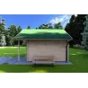 Casetta da giardino 4.5x3 LALLA, 40mm, lato destro
