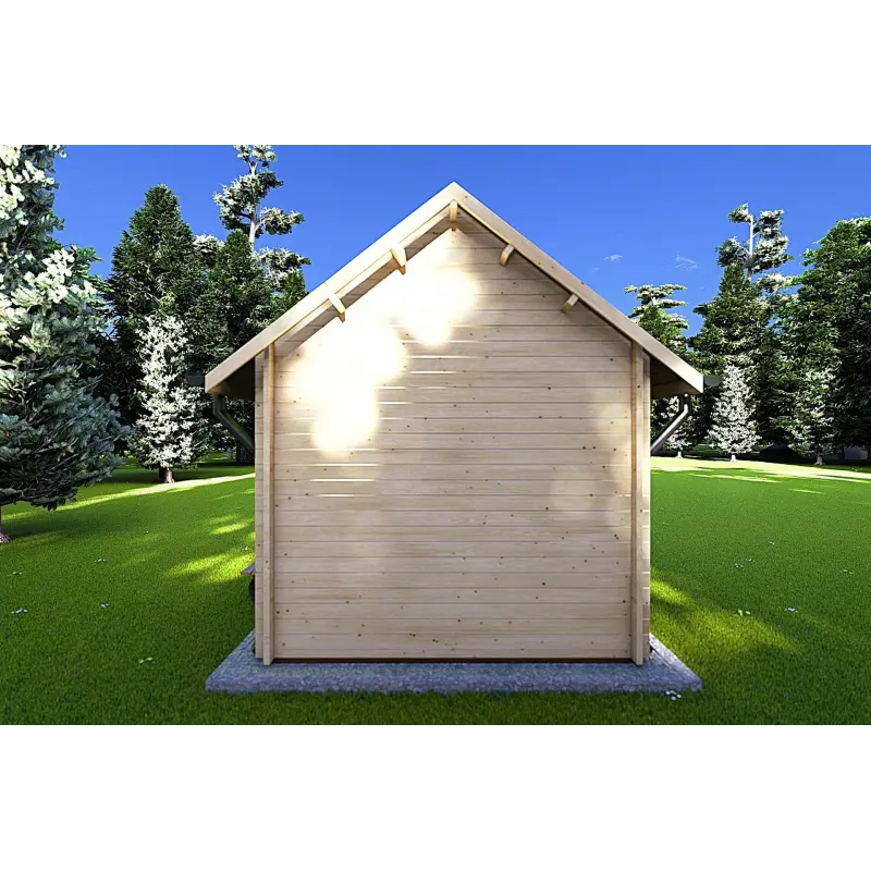 Casetta da giardino 4.5x3 LALLA, 40mm, retro