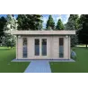 Casa in legno da giardino JENNIFER 4.5x3, 40mm, vista frontale