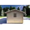 Casa in legno da giardino LUNA 5x3, 40mm, lato sinistro