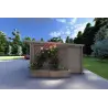 Casetta da giardino DESY 5x4, 40mm, lato destro