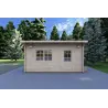 Casetta da giardino DESY 5x4, 40mm, vista frontale