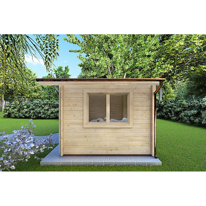 Casetta in legno 6x3, 44m, lato destro