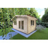 Casetta in legno 6x3, 44m, fronte lato destro