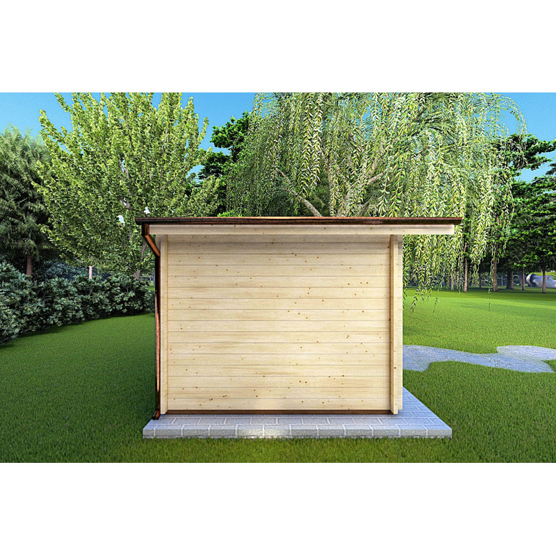 Casetta in legno 6x3, 44m, lato sinistro