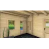 Casetta da giardino ZOE 6x4.5, 44mm, interno