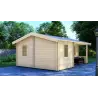 Casetta da giardino ZOE 6x4.5, 44mm, lato sinistro