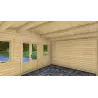 Casetta in legno CLARISSA 4x5, 44mm, interno