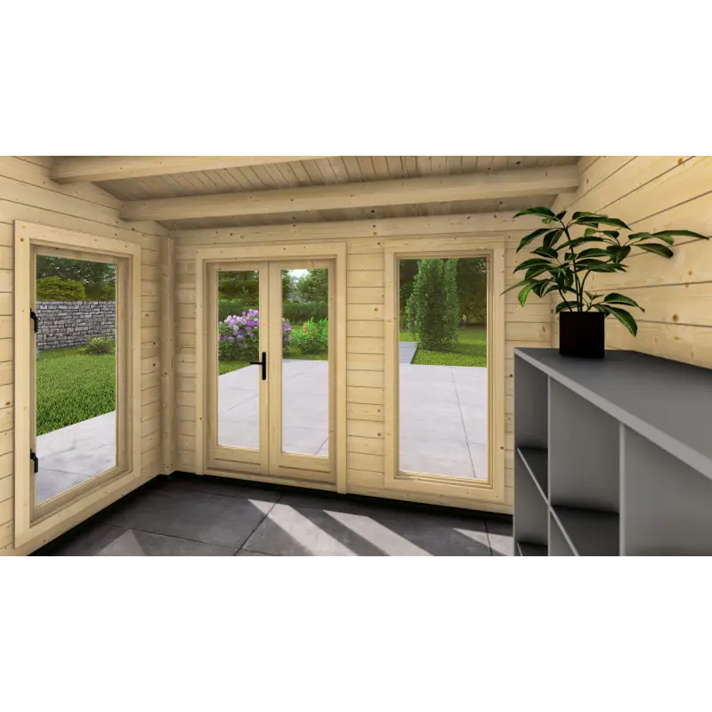 Casetta da giardino SARA 3x5, 44mm, interno