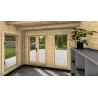 Casetta da giardino SARA 3x5, 44mm, interno