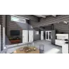 Casa di legno DILETTA 9x8, 68mm, interno cucina