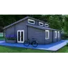 Casa di legno DILETTA 9x8, 68mm, retro
