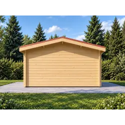 Casetta da giardino in pronta consegna 6x4, 44mm, lato destro