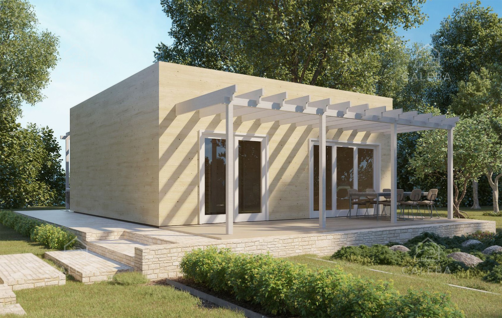 Casa in Legno per il Mare - Casa Prefabbricata - foto1