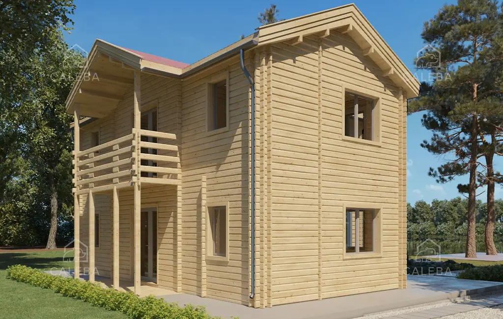 Case Prefabbricate su Due Livelli - Case in Legno a Due Piani