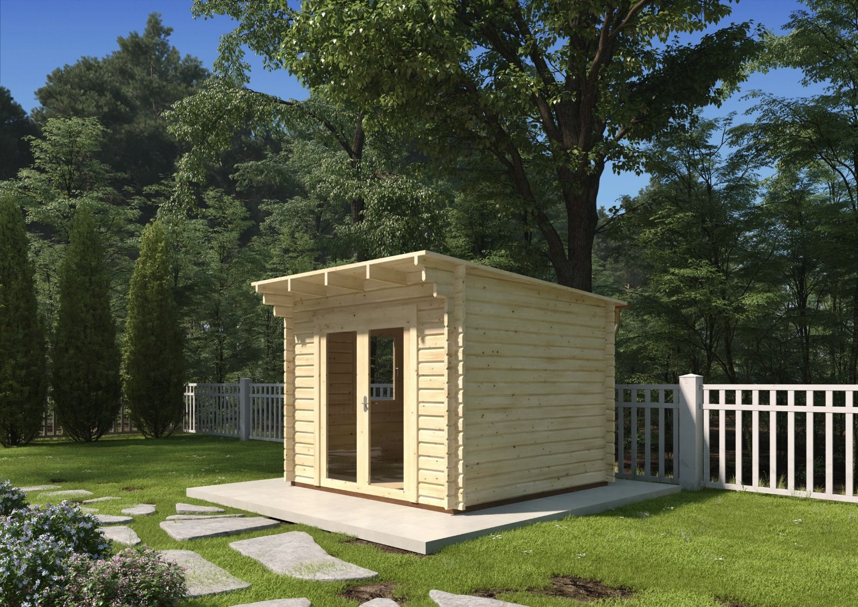 La casetta da giardino moderna dei tuoi sogni