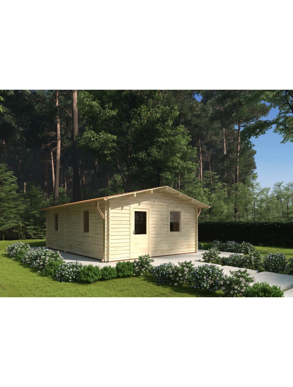 Casa in legno, DALIA 5x7 m, 35 m²