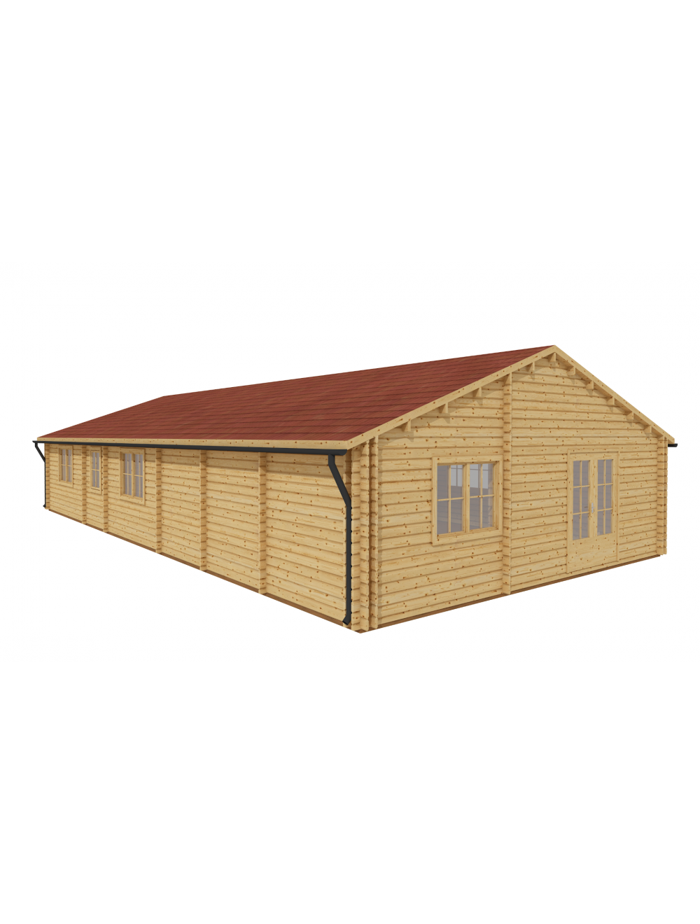 Casa in legno, NIZZA 8x14.50, 116 m²
