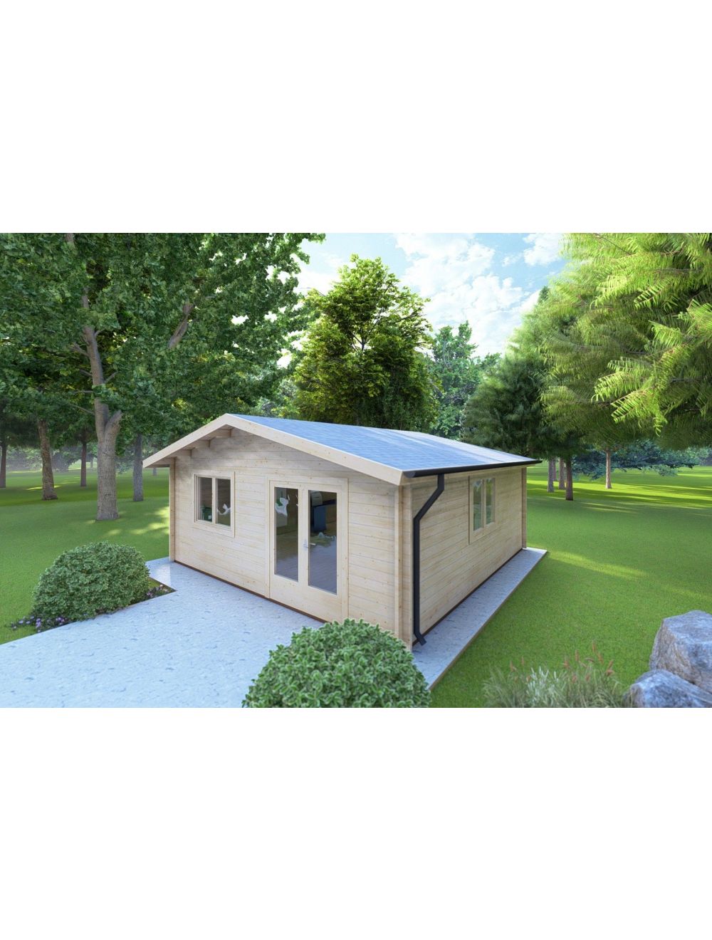 Casetta da giardino LELLA 5x5, 25 m²