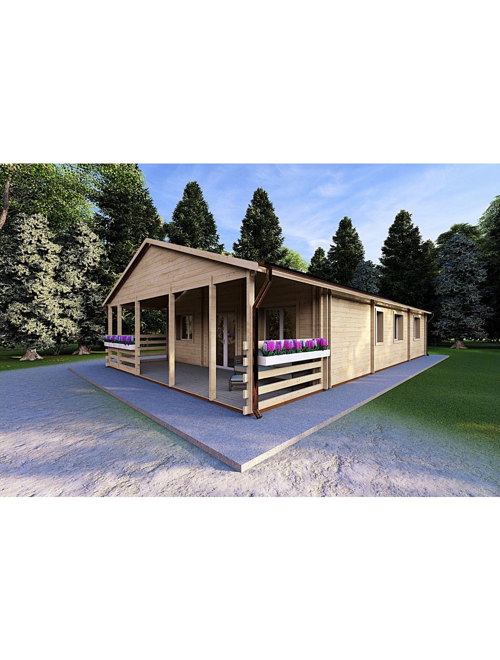 Casa abitabile in legno 135 m² FIREN...