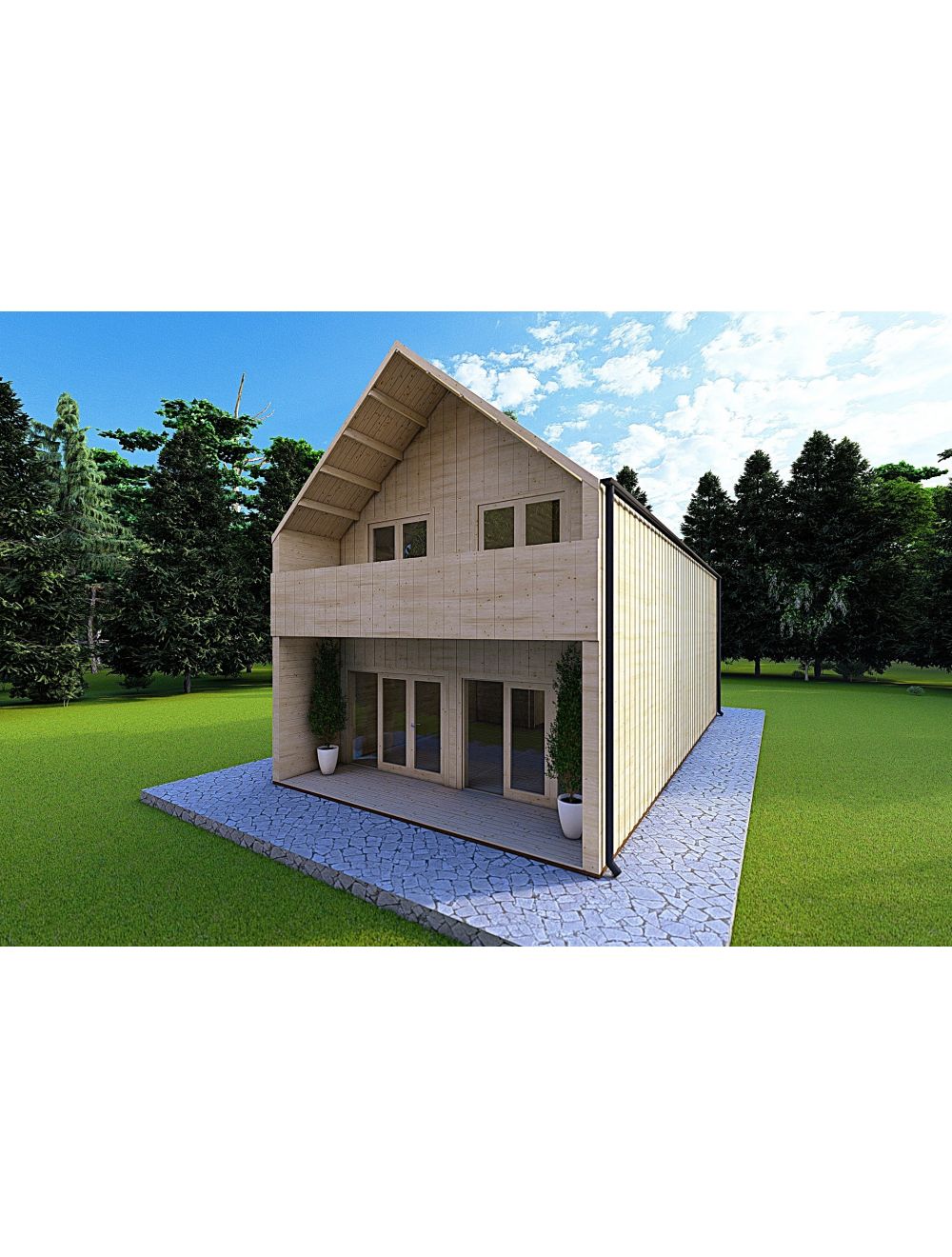 Casa coibentata stile moderno PENELOP...