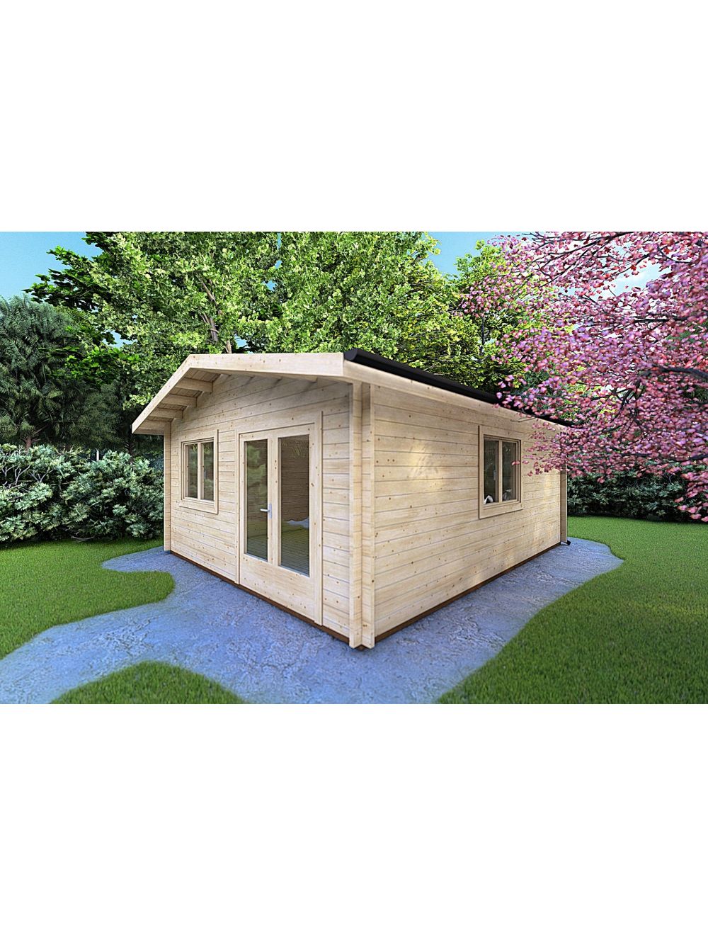 Casetta da giardino LELLA 5x6, 30 m²