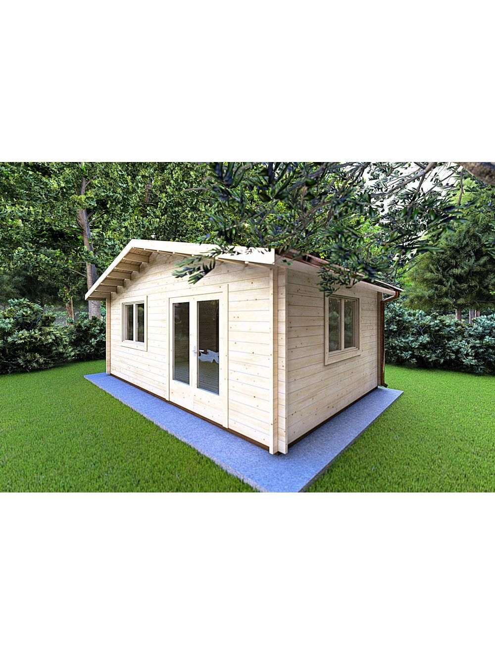 Casetta da giardino LELLA 6x5, 30 m²