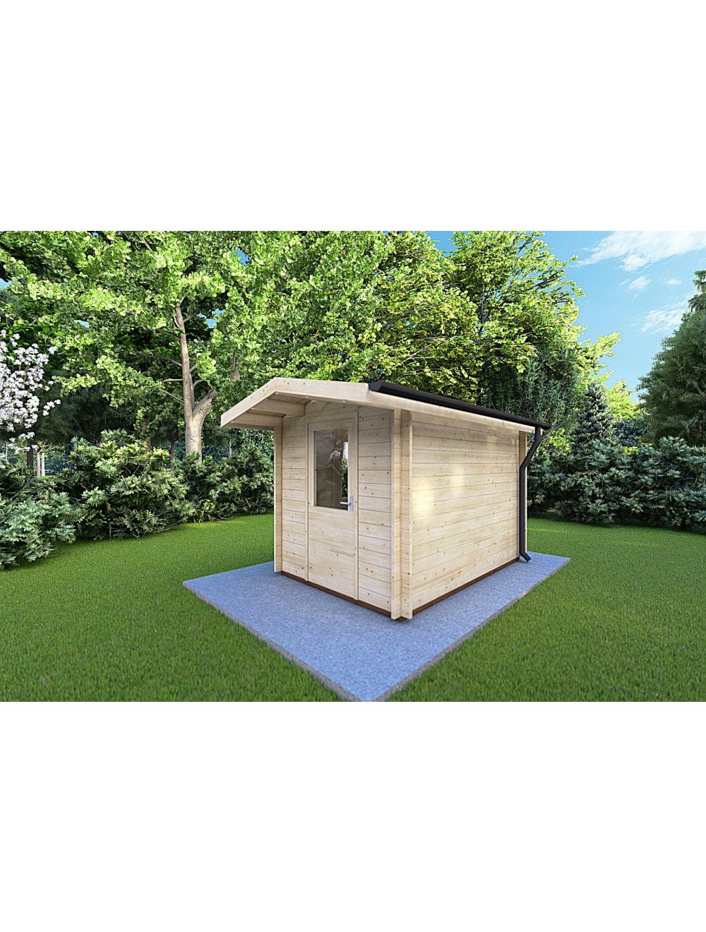 Rimessa attrezzi da giardino in legno...