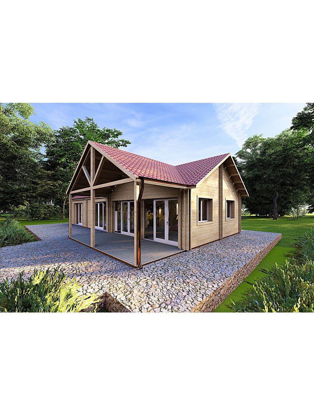 Casa abitabile in legno 95 m² AGNESE...