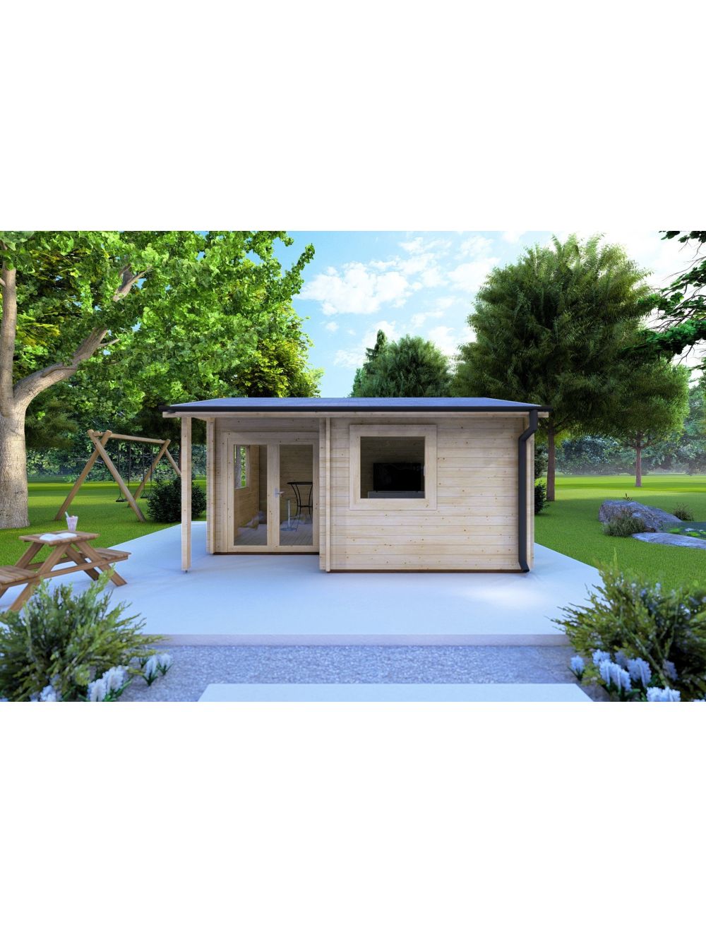 Casetta da giardino SONIA 5x4, 20 m²
