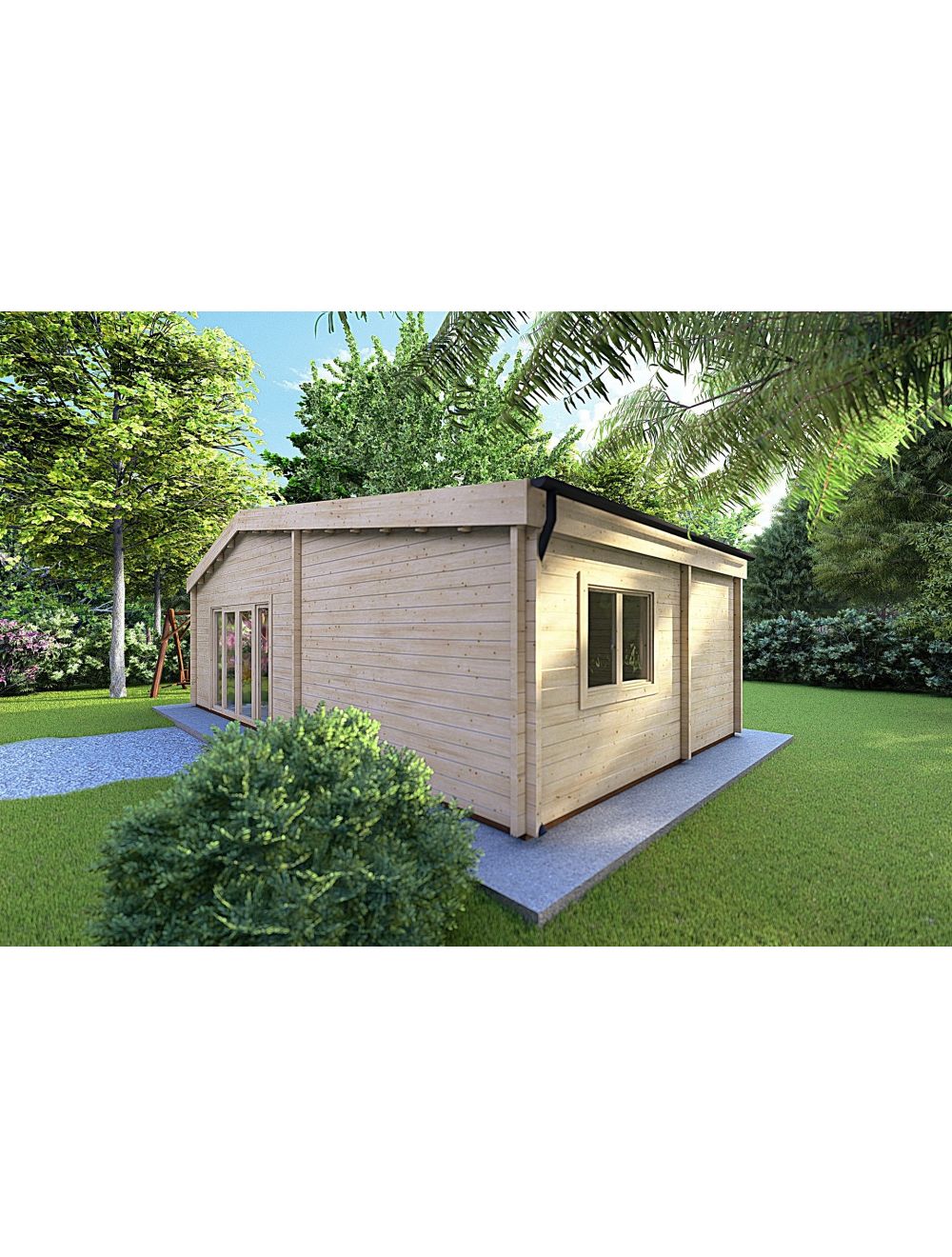 Casa in legno IRENE 8.6x4.9, 42.14 mÂ...