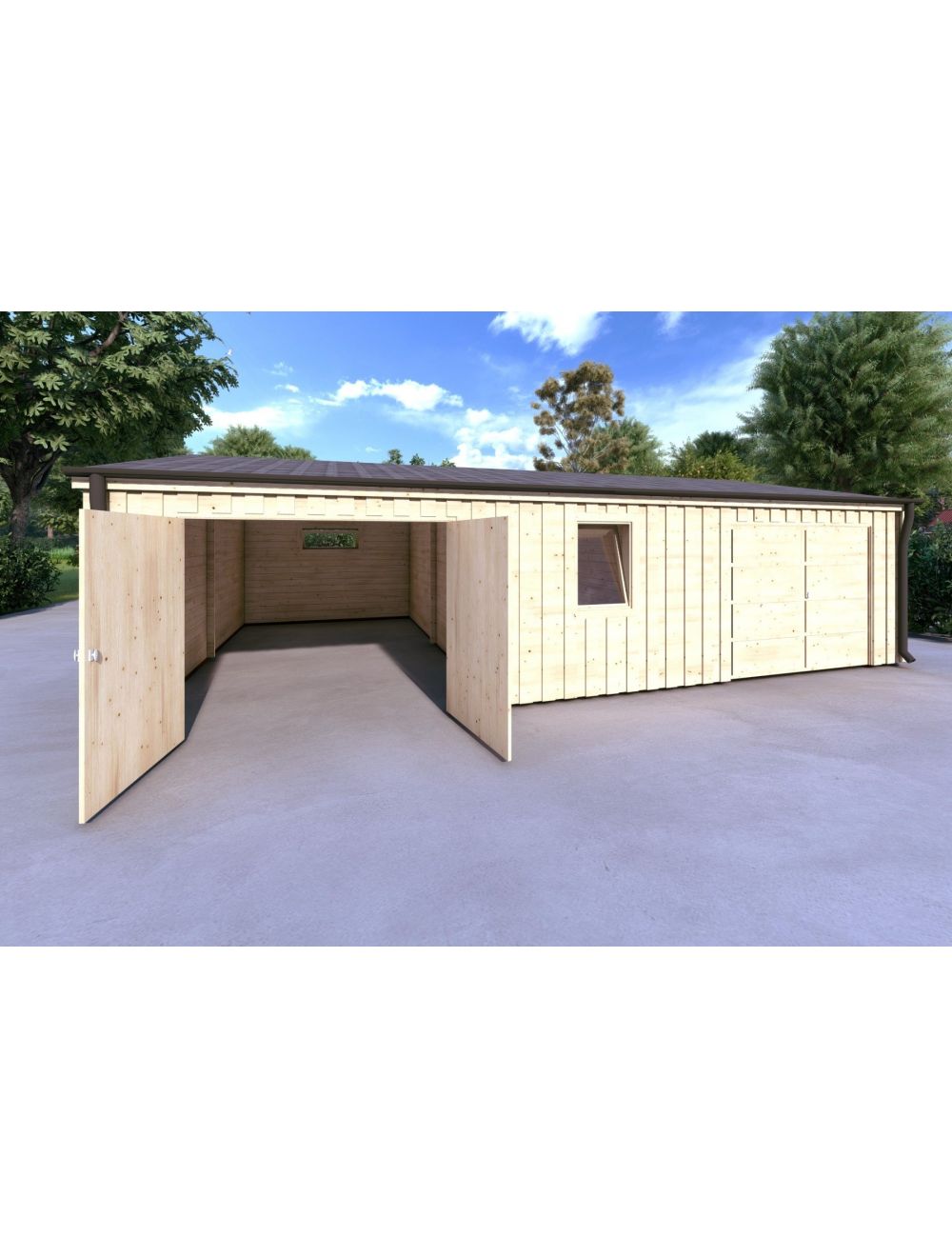 Garage doppio indipendente + ripostig...