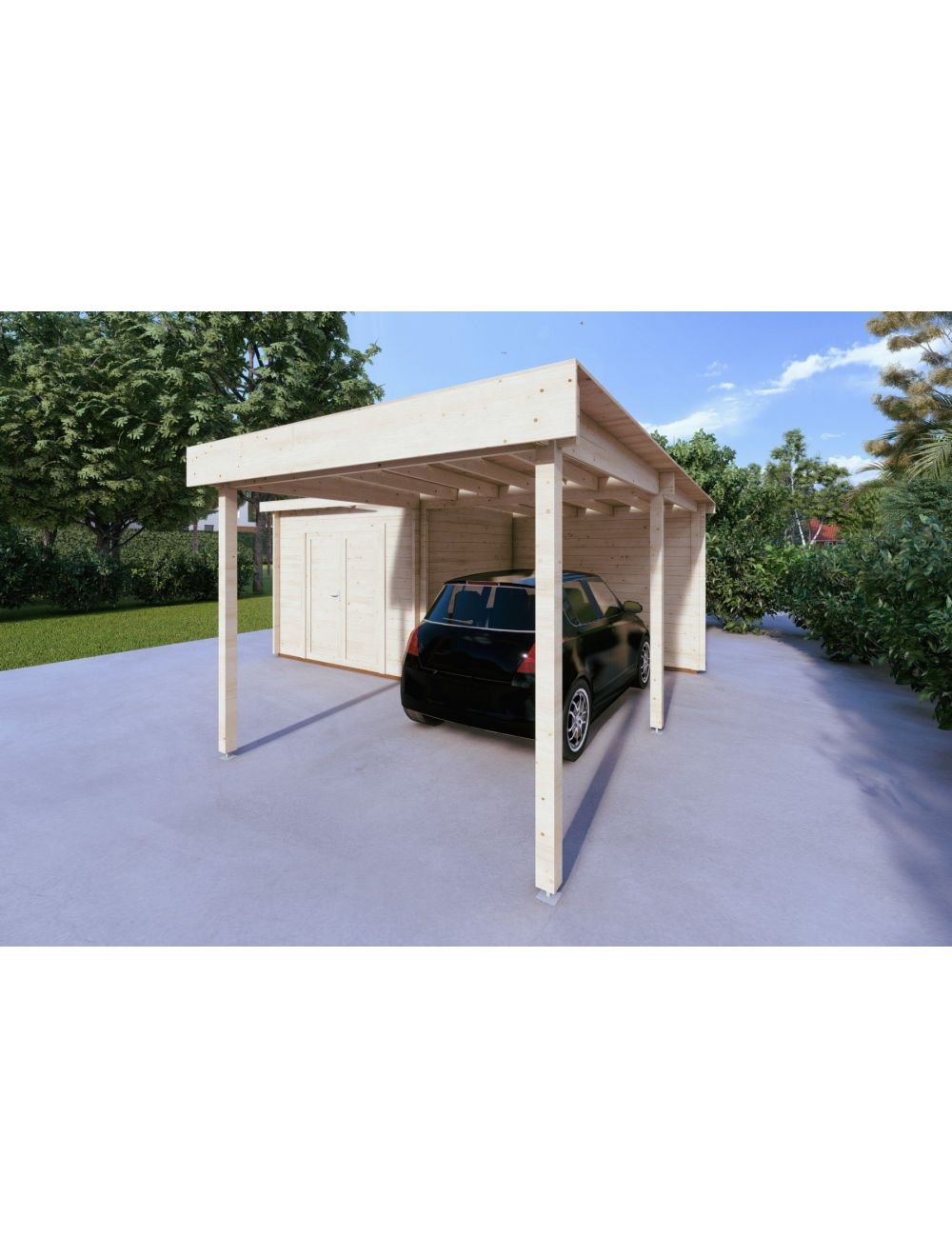 Tettoia + ripostiglio, 25 m²