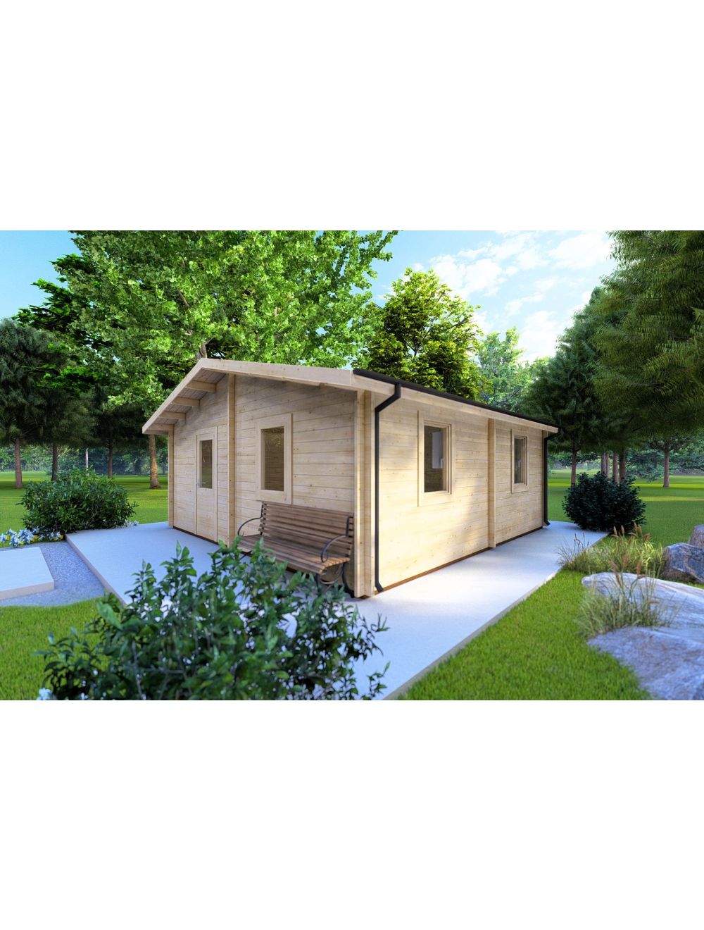 Casetta da giardino, IRMA 5x6, 30 m²