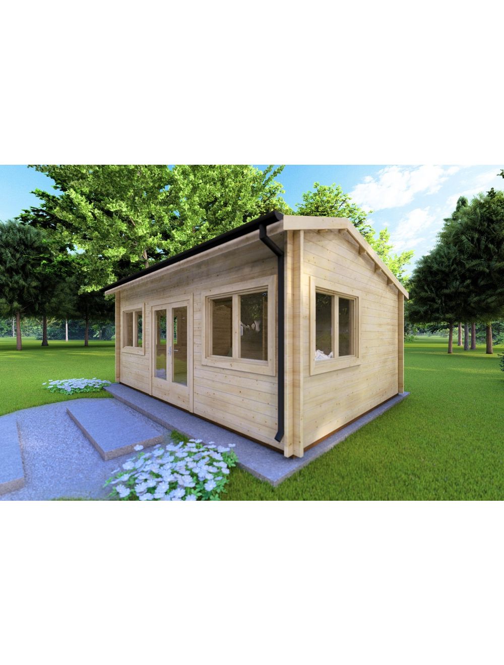 Casetta da giardino CAMILLA 5.5x4.2, ...