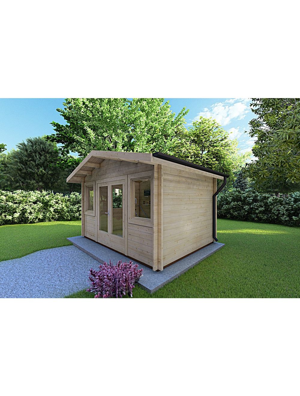 Casetta da giardino ARIZONA 4x3, 12 m...
