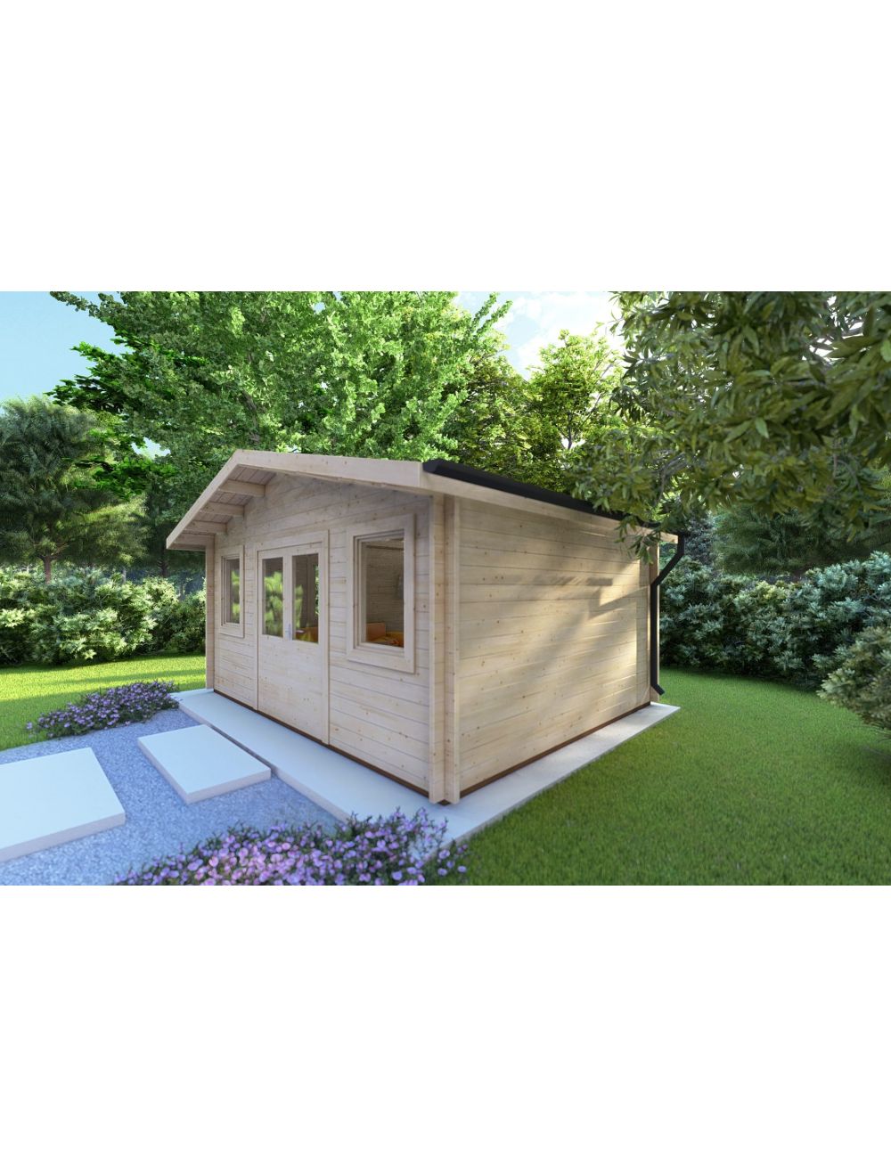Casetta da giardino ARIZONA 5x4, 20 m...