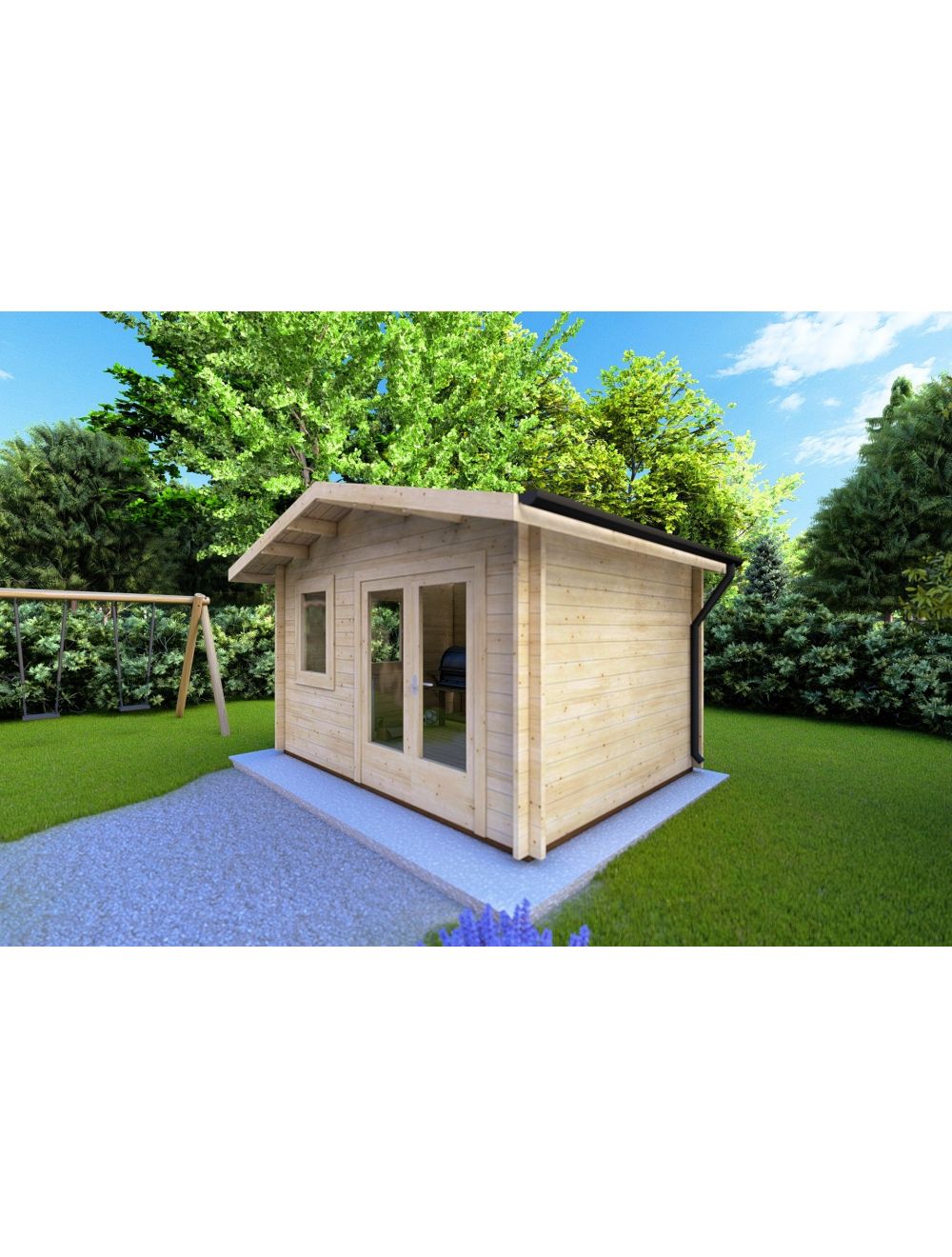 Casetta da giardino GIULIA 4x3, 12 mÂ...