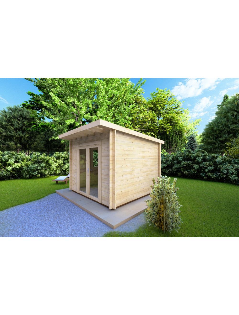 Casetta da giardino ILARIA 3x3, 9 m²