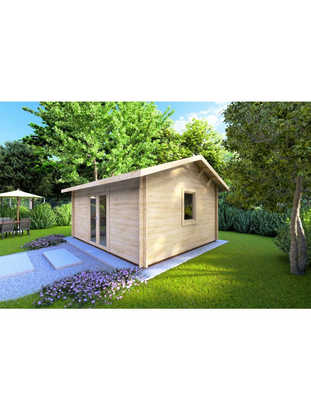 Casetta da giardino CLARA 5.2x4.2, 21...