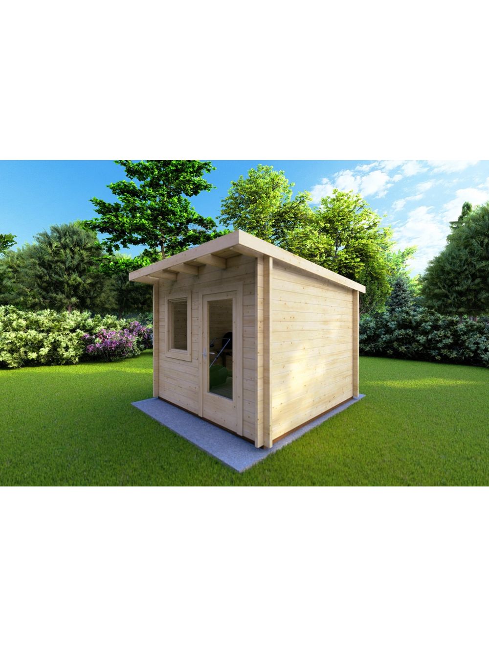 Casetta da giardino SOLA 3x3, 9 m²