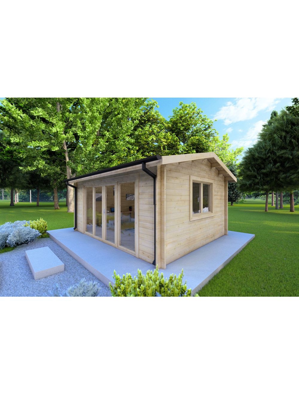 Casetta da giardino JESSICA 5x4, 20 m...