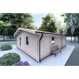 fronte lato dx_casa in legno Dalia 6x8