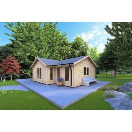 Casa in legno NOEMI 10x6, 60 m²