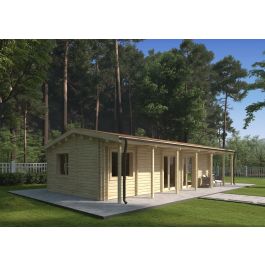 Casa in legno abitabile OLIMPIA 84 m² 
